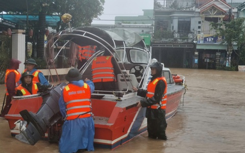 Mức nước dâng cao, các vùng trũng thấp ven sông Đà Nẵng sẽ ngập lụt sâu diện rộng, ngập úng tại các khu đô thị