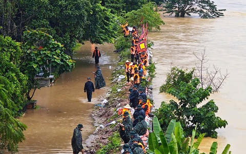 Thái Nguyên khẩn cấp ứng phó mưa lũ lớn
