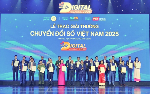 Giải thưởng Chuyển đổi số Việt Nam 2025 - toàn cảnh phát triển khoa học, công nghệ và chuyển đổi số