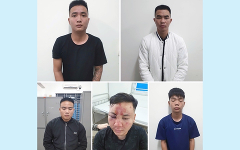 Công an Nghệ An tạm giữ hình sự 10 đối tượng gây rối trật tự công cộng