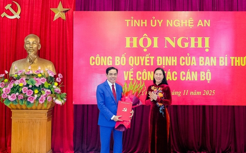 Chủ tịch tỉnh Hà Tĩnh Võ Trọng Hải làm Phó Bí thư Tỉnh ủy Nghệ An