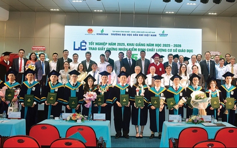 Thầy trò Trường Đại học Dầu khí Việt Nam và hành trình 15 năm nuôi ước mơ, xây khát vọng