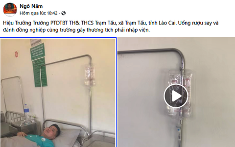 Lào Cai làm rõ vụ việc giáo viên và hiệu trưởng ở Trạm Tấu xô xát trong liên hoan ngày 20/11