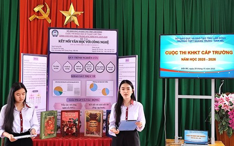 Nhiều thay đổi tại quy chế cuộc thi nghiên cứu khoa học, kỹ thuật cấp quốc gia bậc trung học