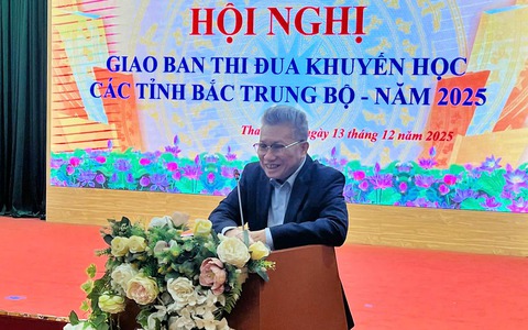 Hội nghị giao ban cụm thi đua khuyến học các tỉnh Bắc Trung Bộ