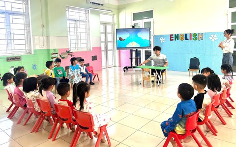 Thí điểm lựa chọn cho trẻ mầm non làm quen với ngoại ngữ