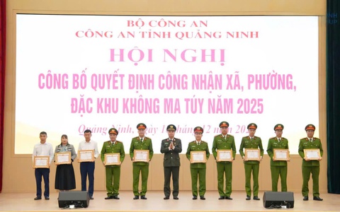 Quảng Ninh công bố 14 xã, đặc khu không ma túy