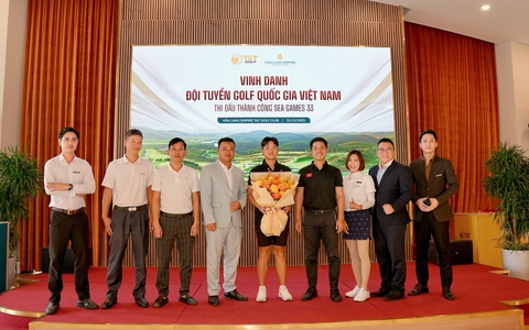 T&T Golf và Vietravel Airlines vinh danh, tiếp sức Đội tuyển Golf Quốc gia Việt Nam sau SEA Games 33