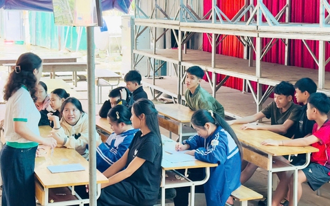 Dự án 5 góp phần đẩy nhanh hơn mục tiêu xoá mù chữ cho bà con đồng bào dân tộc thiểu số