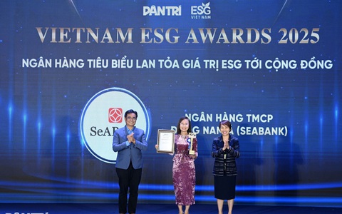 SeABank ghi dấu ấn trách nhiệm xã hội tại Vietnam ESG Awards và Tin Dùng Việt Nam 2025