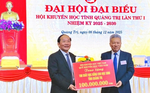 Đại hội Hội Khuyến học tỉnh Quảng Trị lần thứ I, nhiệm kỳ 2025-2030