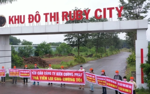 Khởi tố vụ án "Lừa đảo chiếm đoạt tài sản" tại soi keo bong da truc tiep hom nay Khu đô thị Ruby City