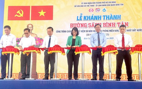 Thành phố Hồ Chí Minh: Khánh thành Đường bong da truc tiep keo nha cai Bình Tân