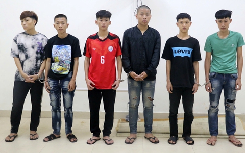 Bắt nhóm thbong da truc tiep k 1h thiếu niên từ 15 đến 18 tuổi cướp tài sản tại Nghệ bong da truc tiep k 1