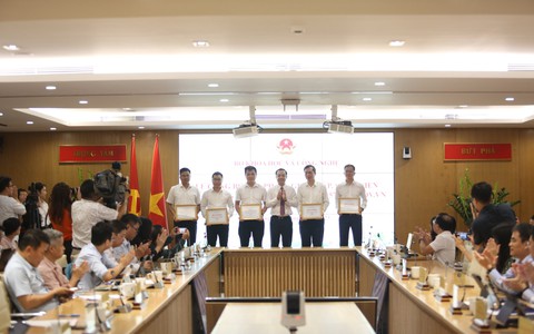 Công bố các sản phẩm, sáng kiến khoa học, công nghệ, chuyển đổi số tiêu biểu trên nq57.mst.gov.vn