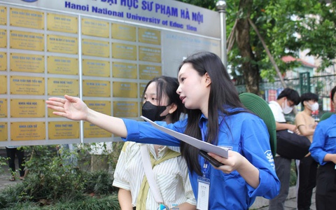 Hơn 17.000 thí sinh tham dự kỳ thi đánh giá năng lực SPT của Trường Đại học Sư phạm Hà Nội