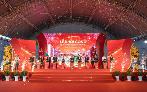 Sun Group khởi công khu đô thị biển 37.000 tỷ đồng lớn bậc nhất Vũng Tàu
