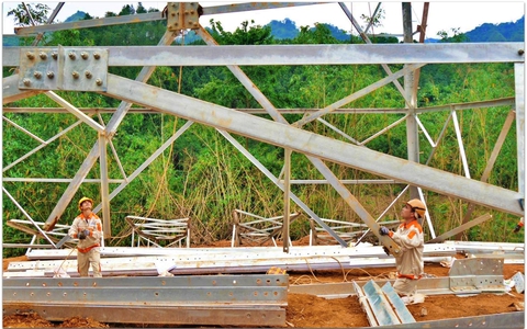Xuyên lễ soi keo bong da truc tiep hom nay đường dây 500kV Lào Cai - Vĩnh Yên đúng tiến độ