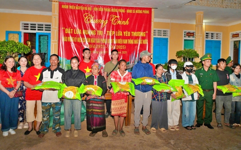 Mô hình sản xuất lúa chất lượng cao thành công tại xã soi keo bong da truc tiep hom nay Hướng Phùng