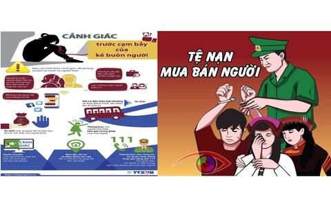 Mở đợt cao điểm tấn công, trấn áp tội phạm mua bán người trên toàn quốc trong thời gian 3 tháng