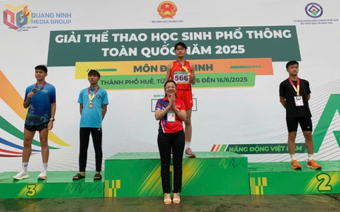 Quảng Ninh đoạt 14 huy chương tại Giải Thể thao học sinh phổ thông toàn quốc năm 2025