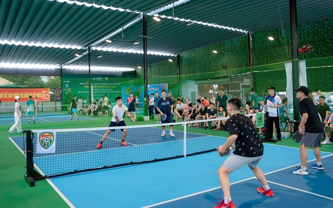 Pickleball báo chí Nghệ An: Sân chơi của những người làm báo rèn luyện thể chất, gắn kết, yêu thương