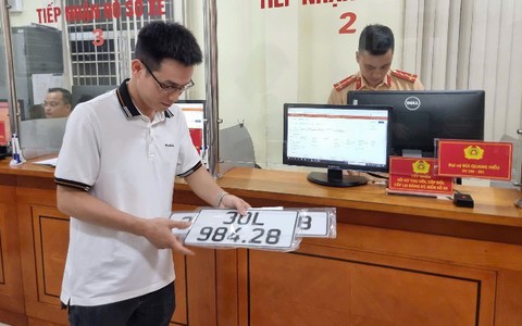 Địa chỉ đăng ký xe tại Hà Nội từ 1/7