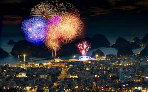"Đại tiệc" pháo hoa sẽ diễn ra vào mỗi cuối tuần tại Quảng Ninh
