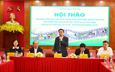 Trao đổi kinh nghiệm ứng dụng công nghệ cao phát triển nông nghiệp gắn với du lịch xanh bền vững ở Sa Pa