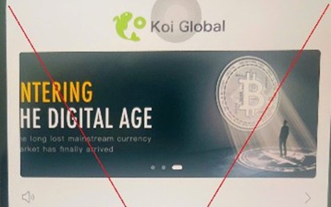 Tặng tiền để lôi kéo tham gia đầu tư tiền ảo trên ứng dụng Koi Global - dễ "dính bẫy" lừa đảo