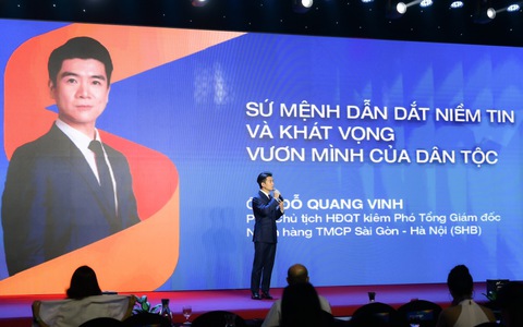 Phó Chủ tịch SHB ghi dấu ấn với bài phát biểu kiến tạo "Niềm tin số"
