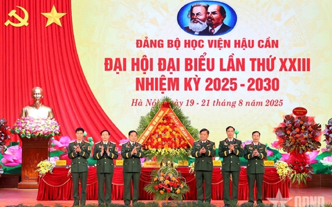 Xây dựng Học viện Hậu cần trở thành trung tâm giáo dục, đào tạo Hậu cần hàng đầu của quốc gia và khu vực