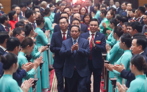 Thủ tướng Chính phủ Phạm Minh Chính dự Đại hội Đại biểu Đảng bộ Petrovietnam