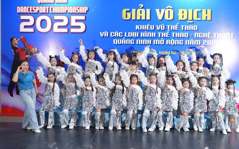 Nhiều điểm mới tại Giải Vô địch Khiêu vũ thể thao và các loại hình nghệ thuật tỉnh Quảng Ninh 2025