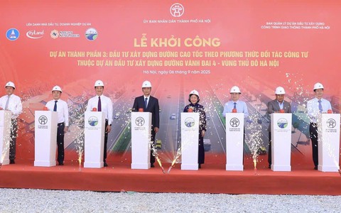 Cao tốc Vành đai 4 khởi công, mở lối cho Vinhomes Wonder City bứt phá, hút giới nhà giàu về phía Tây Thủ đô
