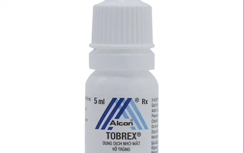 Báo động: thuốc nhỏ mắt Tobrex 5ml bị làm giả