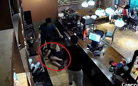 Tạm giữ hình sự đối tượng đánh người trong quán cafe ở khu đô thị Times City