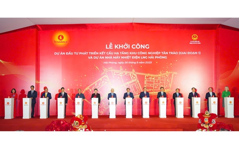 Thủ tướng dự Lễ khởi công 2 dự án lớn tổng vốn hàng trăm nghìn tỉ đồng tại Hải Phòng