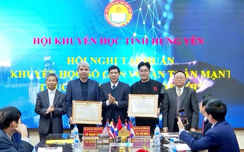 Hội Khuyến học Hưng Yên tập huấn "Khuyến học số gắn với an toàn internet, thúc đẩy học tập suốt đời"