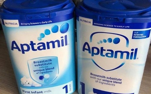 Gỡ thông tin về sữa bột Aptamil không đạt