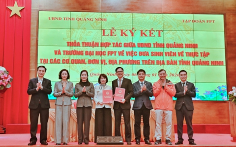 Sinh viên Đại học FPT tham gia dự án chuyển đổi số tại Quảng Ninh mang lại hiệu quả thiết thực