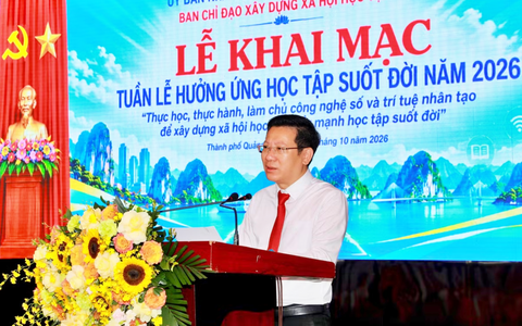Quảng Ninh thực học, thực hành, làm chủ công nghệ số và trí tuệ nhân tạo để xây dựng xã hội học tập