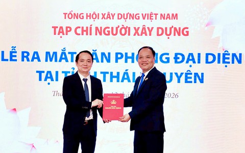 Tạp chí Người Xây dựng ra mắt Văn phòng đại diện tại Thái Nguyên