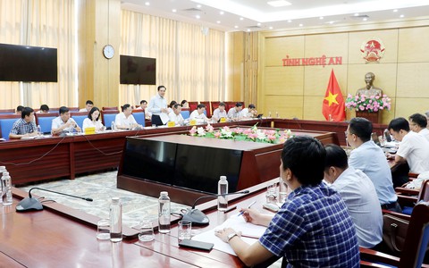 Nghệ An làm việc với Ngân hàng Thế giới về dự án phát triển đô thị Vinh