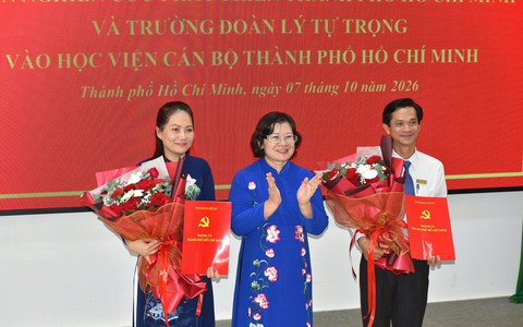 Phó Giám đốc Sở Giáo dục và Đào tạo Thành phố Hồ Chí Minh làm Giám đốc Học viện Cán bộ Thành phố
