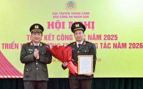 Đại tá Nguyễn Thanh Bình giữ chức Tổng Biên tập, Bí thư Đảng uỷ Báo Công an nhân dân