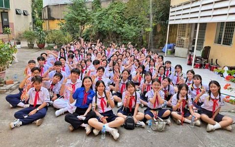 Trường Trung học cơ sở Trần Văn Quang đạt thành tích cao tại Hội thi Nghi thức Đội