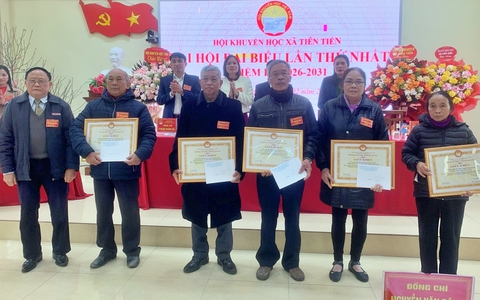 Hội Khuyến học xã Tiên Tiến (Hưng Yên) tổ chức Đại hội lần thứ nhất