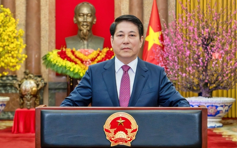 Chủ tịch nước Lương Cường chúc Tết đồng bào, đồng chí và chiến sĩ cả nước, kiều bào ta ở nước ngoài