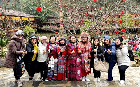 Hơn 250 nghìn lượt khách du lịch đến Lào Cai trong dịp Tết